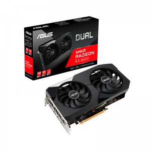 Placa Gráfica Asus Dual Radeon RX 6600 8GB GDDR6